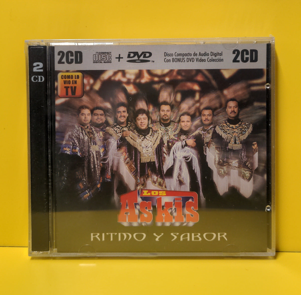Los Askis - Ritmo Y Sabor - 2003 - 014726999-0 New - Sealed - CDs - 2xCD with Bonus DVD