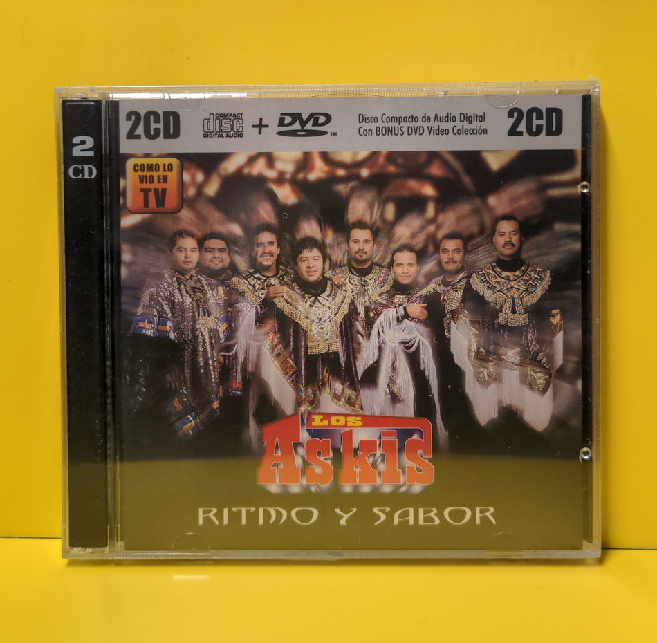 Los Askis - Ritmo Y Sabor - 2003 - 014726999-0 New - Sealed - CDs - 2xCD with Bonus DVD