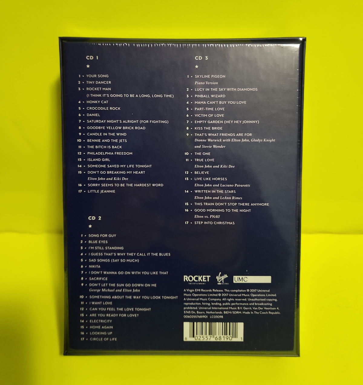 Elton John - Diamonds - 2017 - 00602557681901 New - Sealed - CDs