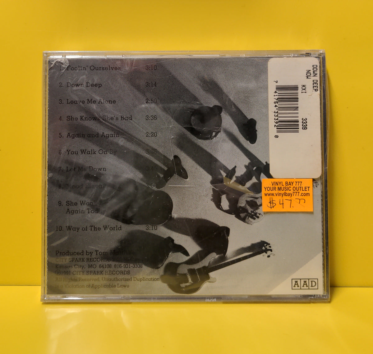 The Now - Down Deep - 1991 - CDR-3339 New - Sealed - CDs
