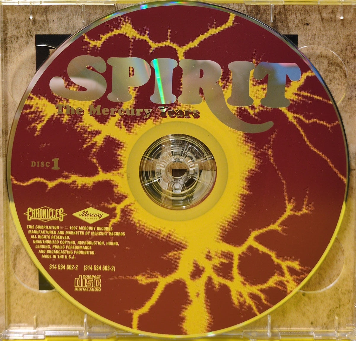 Spirit - The Mercury Years - 1997 - 314 534 602-2 Used - NM - 2xCD