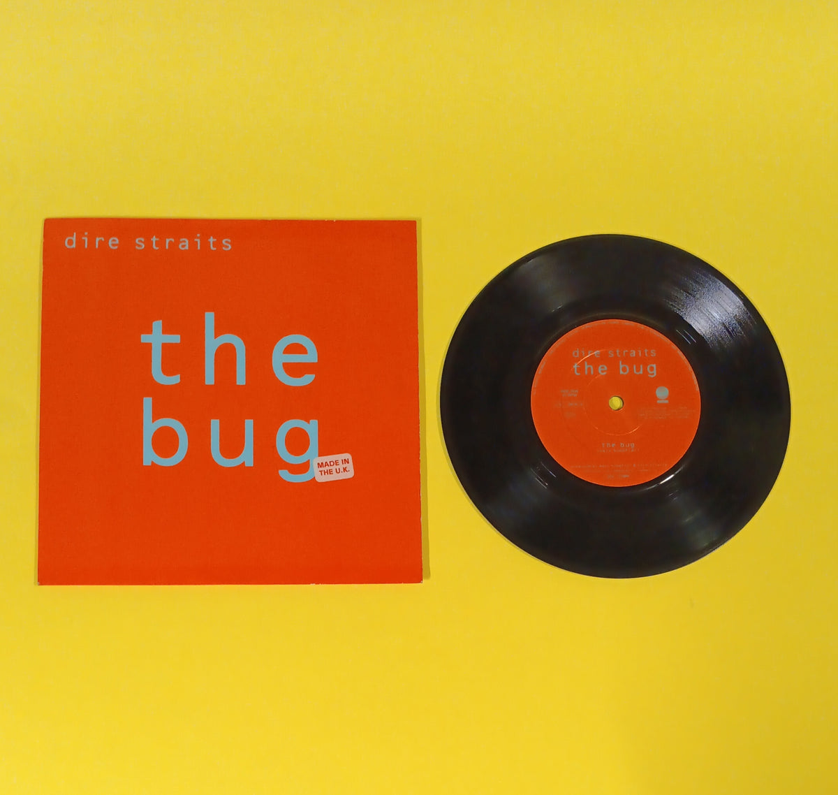 Dire Straits - The Bug / Twisting By the Pool (UK 7") - 1992 - DSTR 19 Used - VG+ - Vinyl