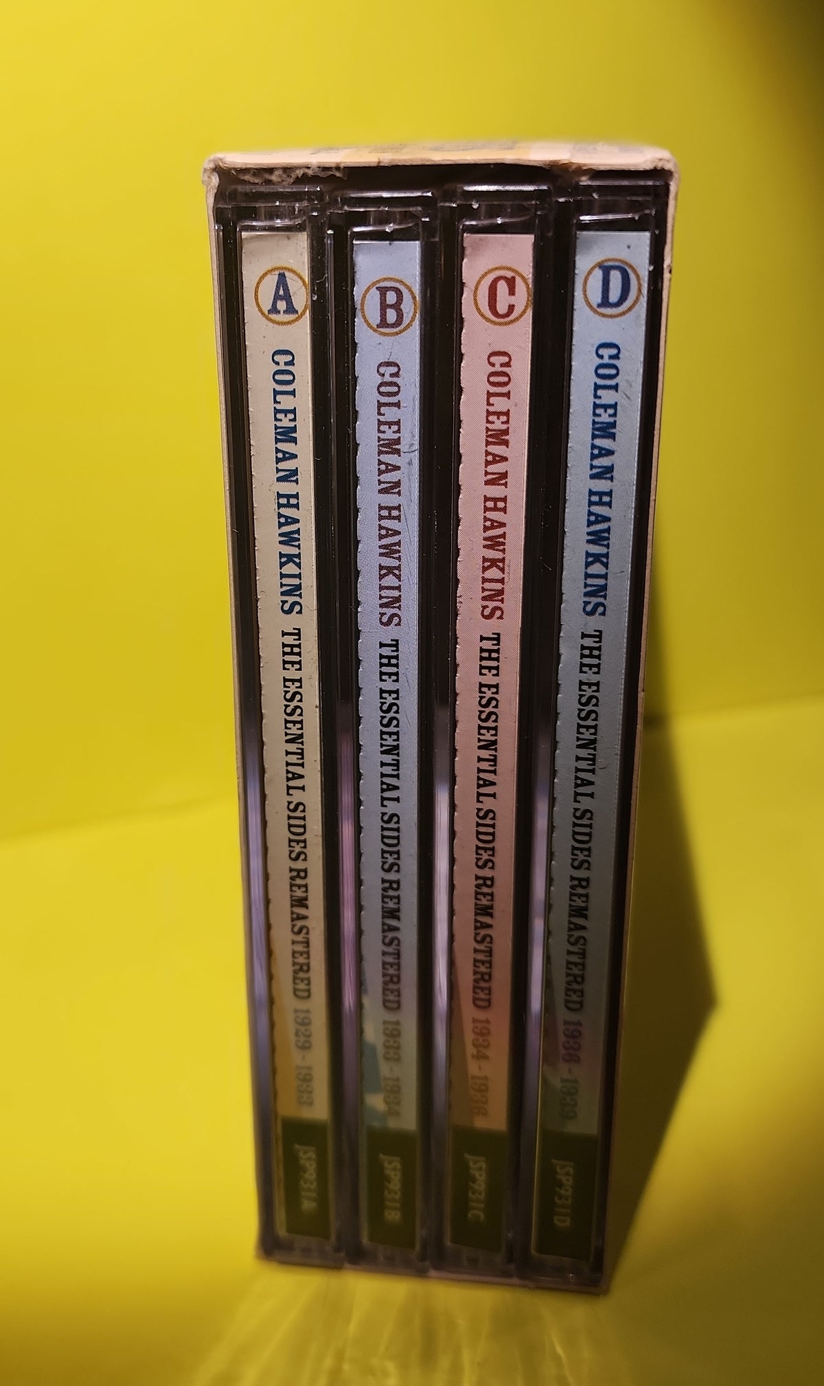 Coleman Hawkins - The Essential Sides Remastered 1929 / 4 CDs Box Set - 2006 - JSP931 Used - EX - CDs