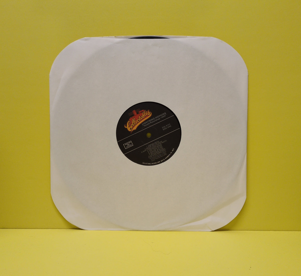 Lightnin' Hopkins - The Herald Recordings - 1954 - 1990 - COL-5121 Used - VG++ - Vinyl - Reissue