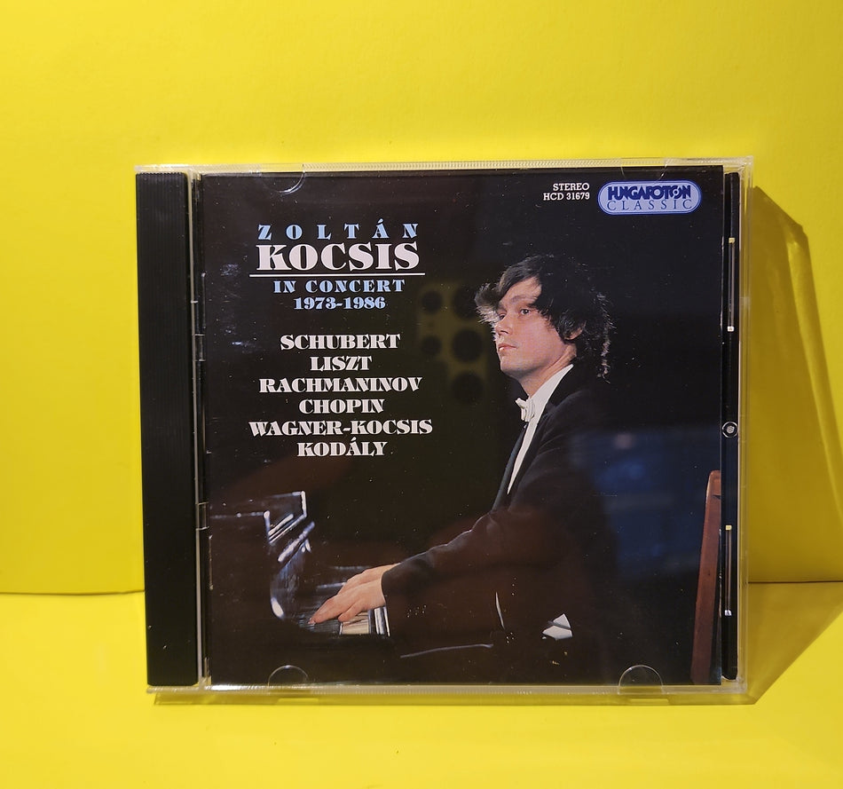Zoltán Kocsis, Schubert, Chopin, Liszt, Rachmaninov, Richard Wagner, Zoltán Kodály - Zoltán Kocsis In Concert (1973-1986) - 1996 - HCD31679 Used - NM - CDs