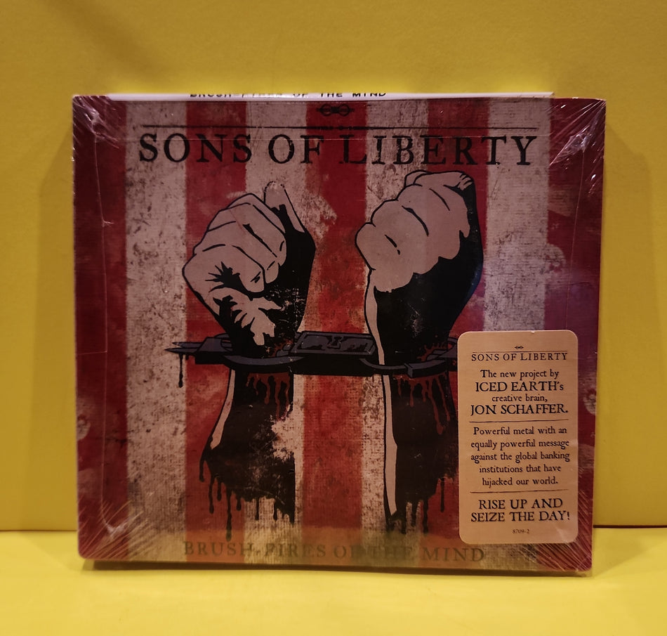 Sons Of Liberty  - Brush Fires Of The Mind - 2010 - 8709-2 New - Sealed - CDs