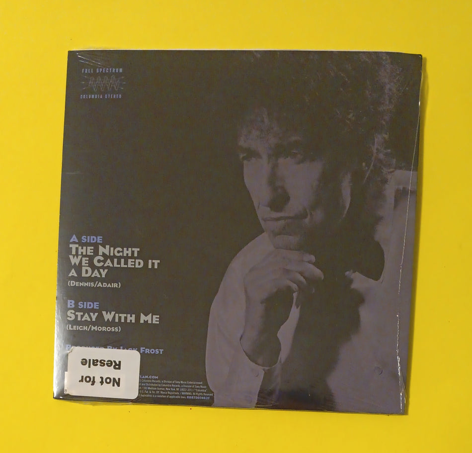 Bob Dylan - The Night We Called It A Day - 2015 - 88875074637 New - Sealed - 7" RSD Blue Vinyl