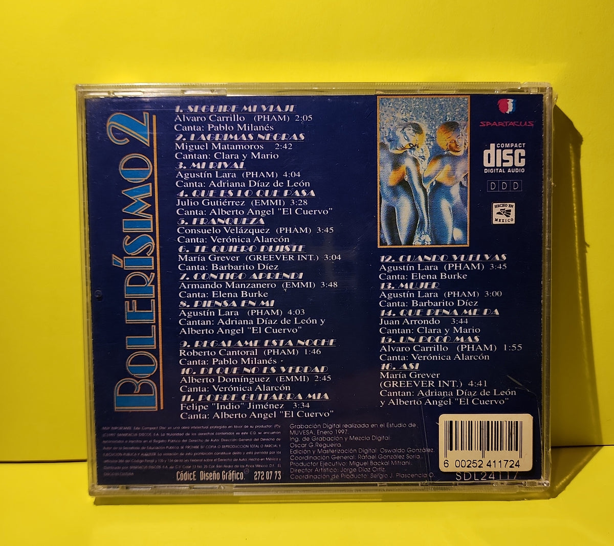 Various  - Bolerisimo 2 - 1997 - SDL24117 New - Sealed - CDs