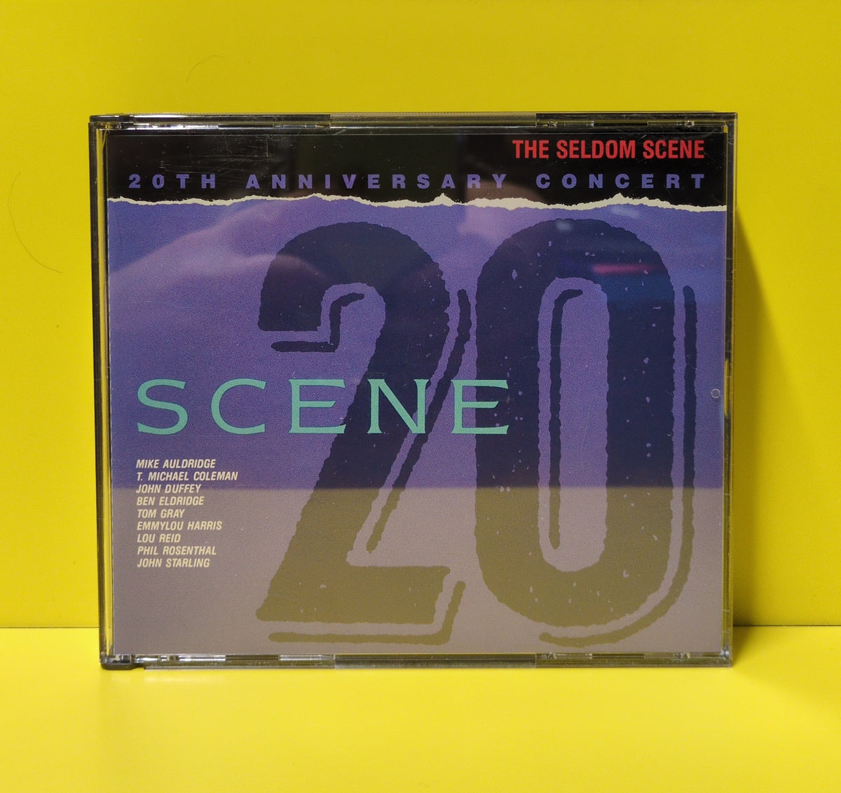 The Seldom Scene - Scene 20 (20th Anniversary Concert) - 1992 - SH-CD-2501/02 Used - NM - 2xCD