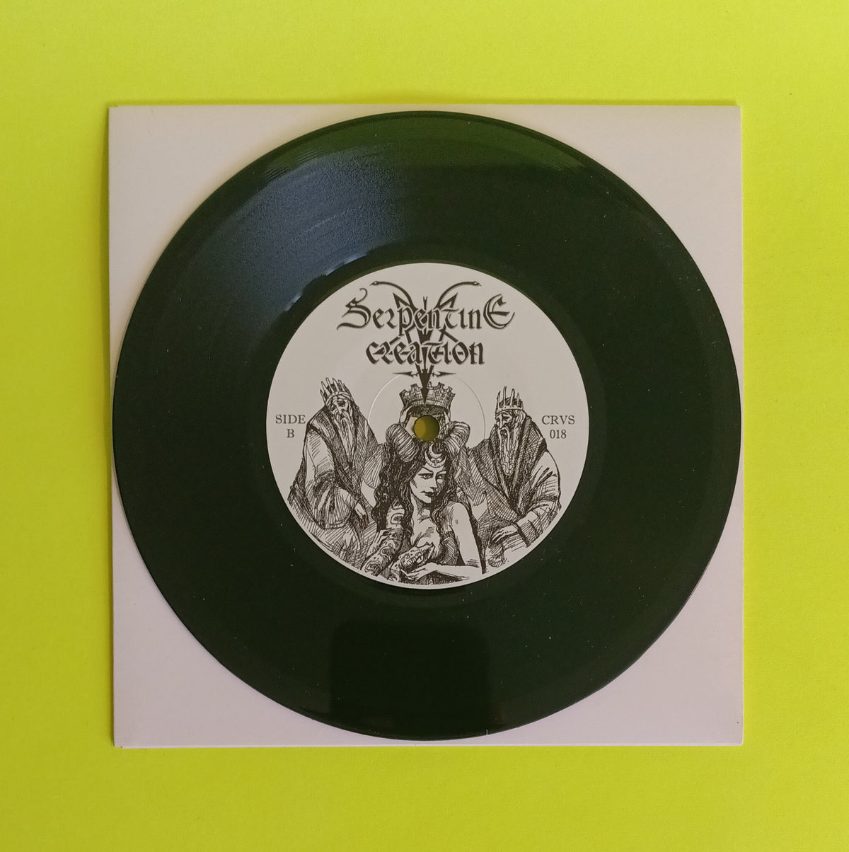 Serpentine Creation - Ave Eva (Bulgaria Black Metal 7") - 2018 - CRVS018 New - NM - Vinyl