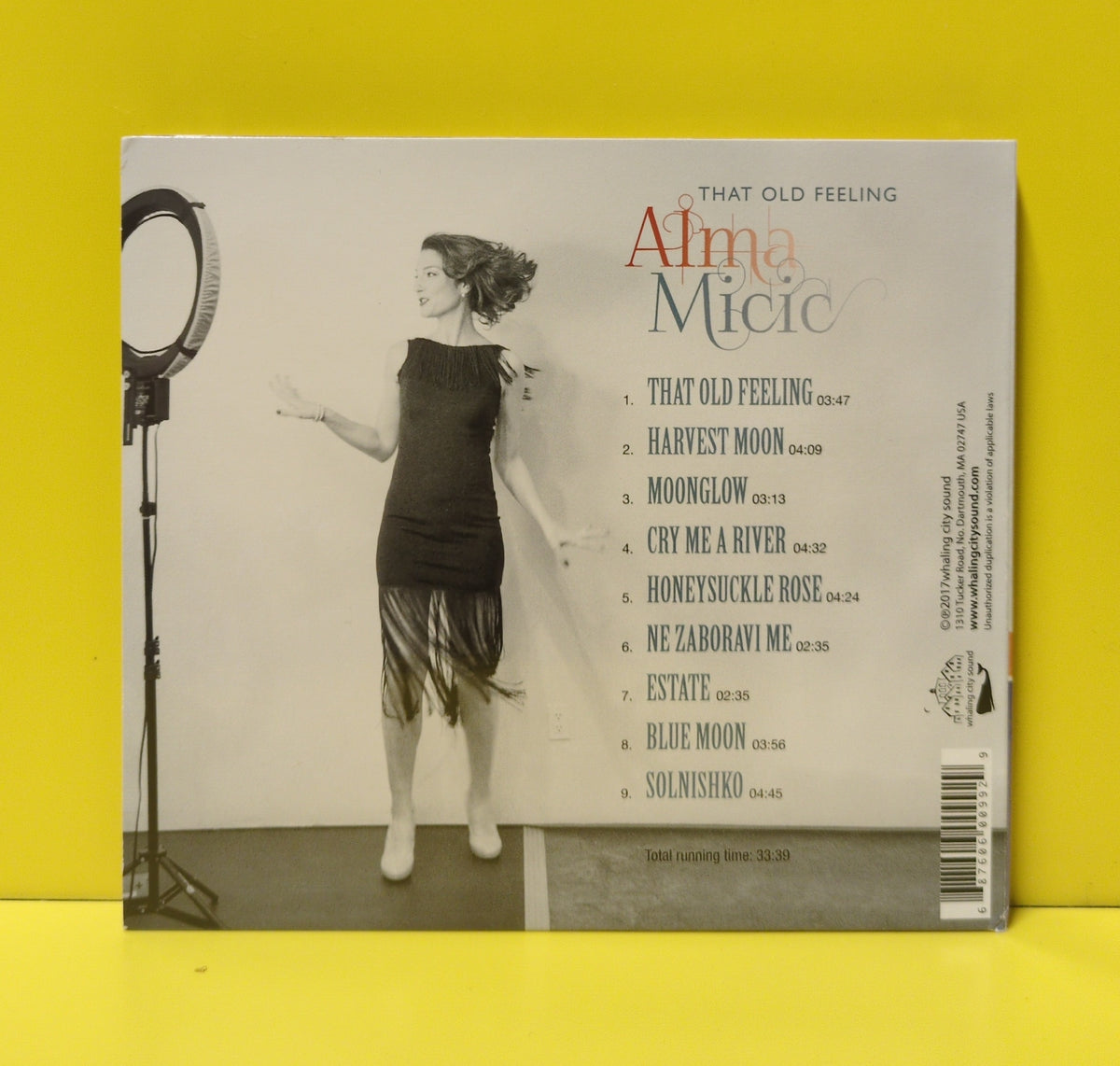 Alma Mićić - That Old Feeling - 2017 - WCS 099 Used - EX - CDs
