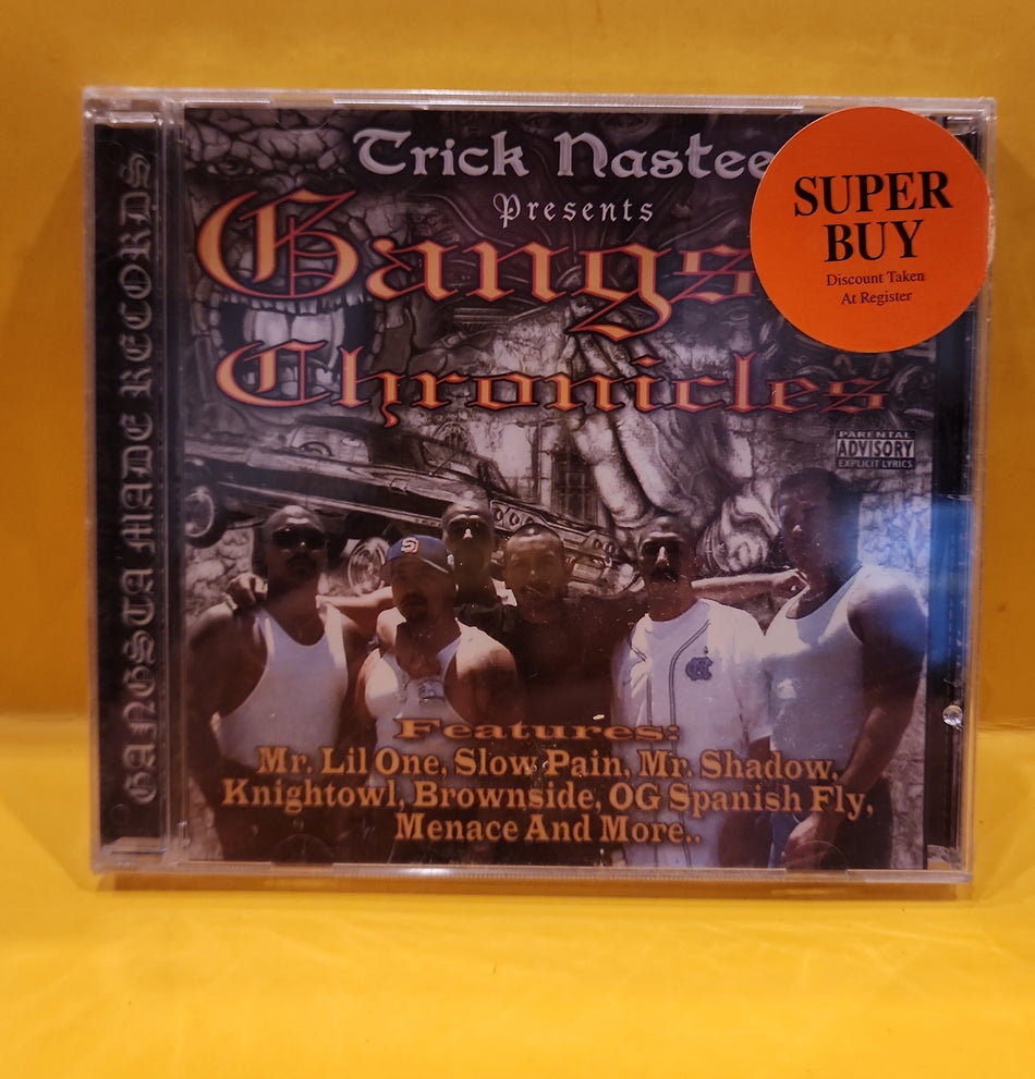 Trick Nastee - Presents Gangsta Chronicles - 2002 - PRE54530 New - Sealed - CDs