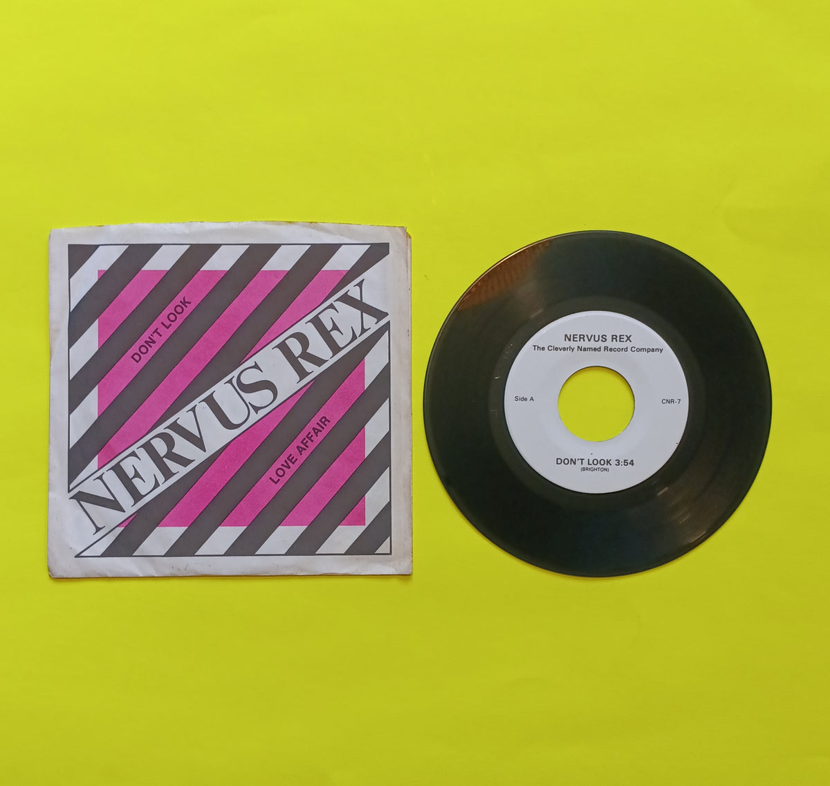 Nervus Rex - Don't Look / Love Affair 7" - 1979 - CNR-7 Used - VG++ - Vinyl