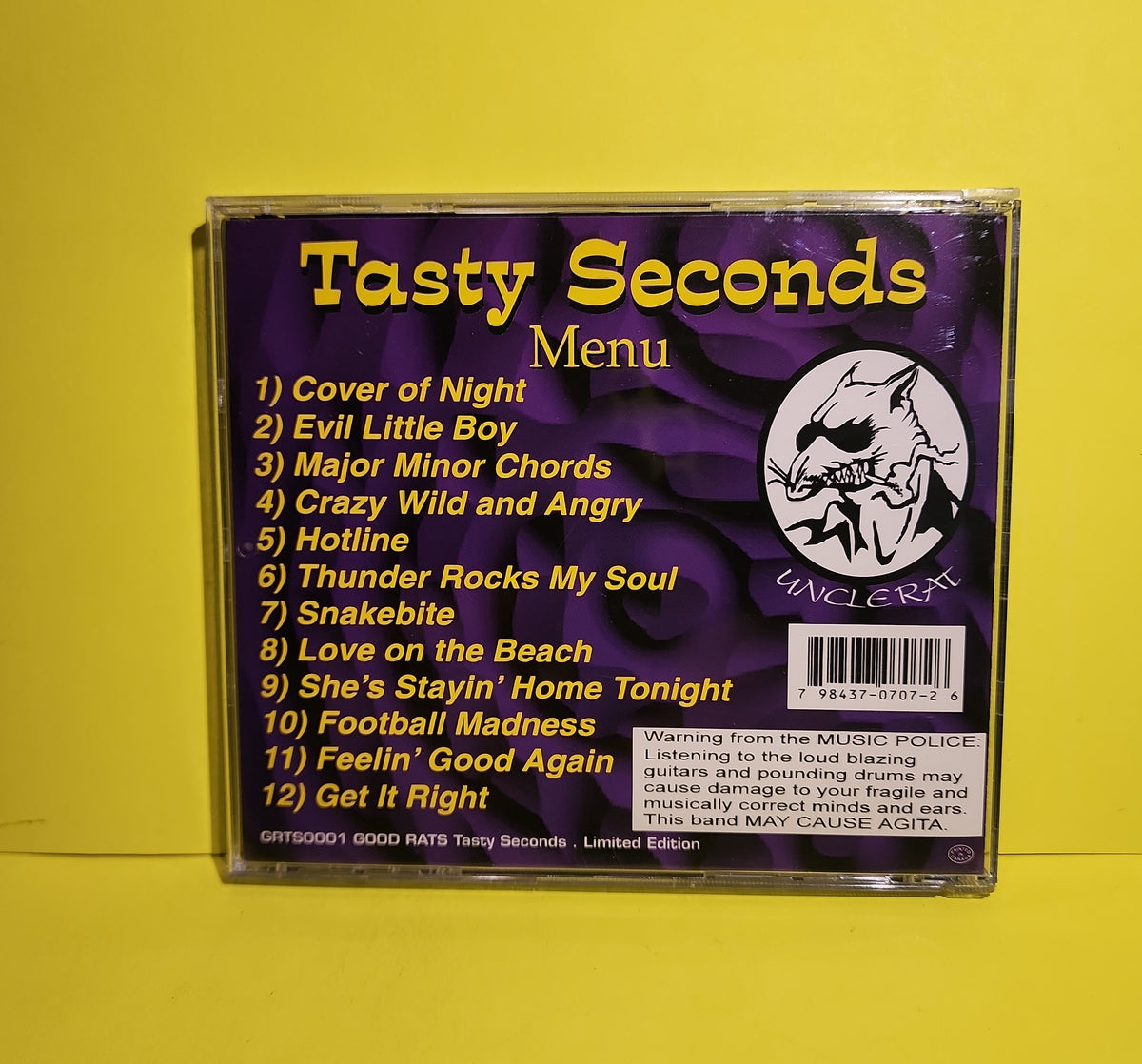 Good Rats - Tasty Seconds - 1996 - GRTS0001 Used - EX - CDs
