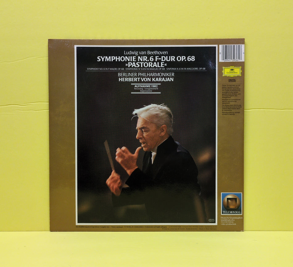 Beethoven / Karajan, Berliner Philharmoniker - Symphonie No.6 »Pastorale« - 1984 - 413 936-1 Used - NM - Vinyl