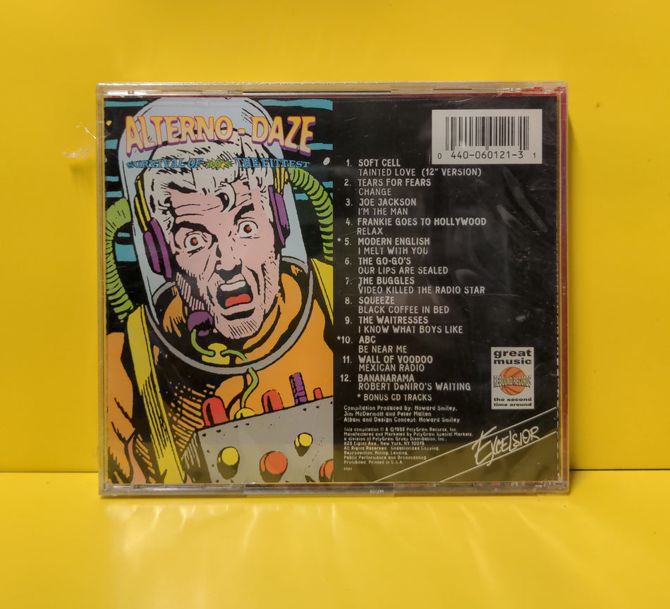 Various - Alterno-Daze: Survival Of The Fittest - 1995 - 440 060 1213 New - Sealed - CDs