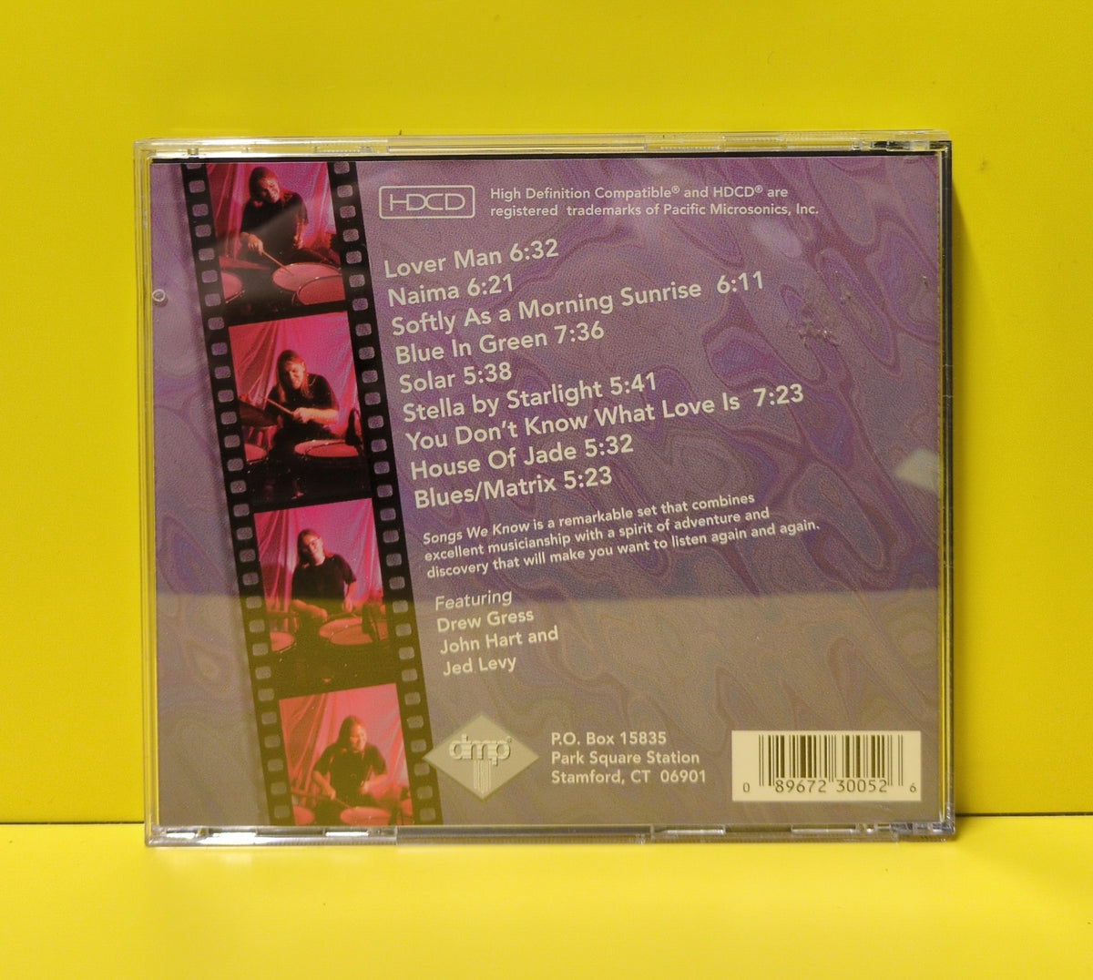 Steve Davis - Songs We Know - 1996 - CD-3005 Used - VG++ - CDs - HDCD