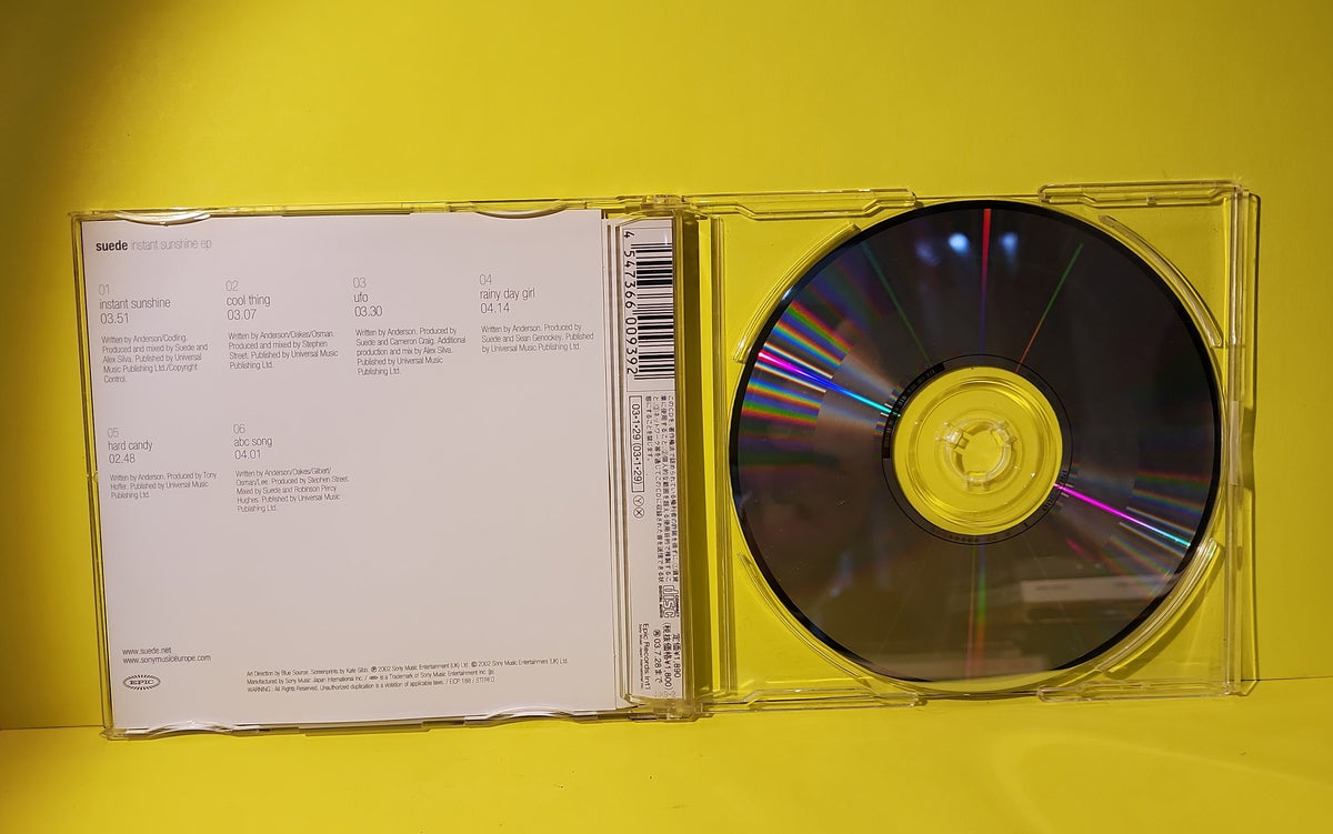 Suede - Instant Sunshine EP - 2003 - EICP 188 Used - VG++ - CDs
