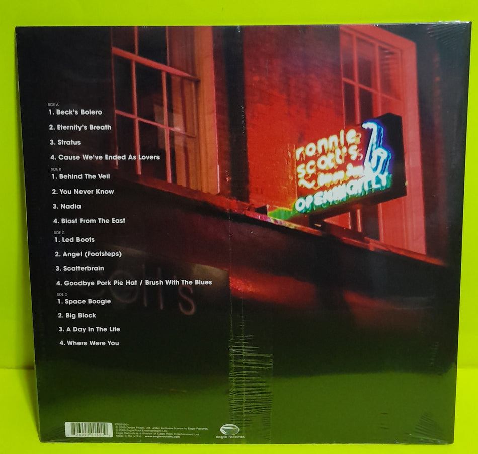 Jeff Beck - Jeff Beck Performing This Week...Live At Ronnie Scott's - 2008 - ER201501 New - Sealed - Vinyl
