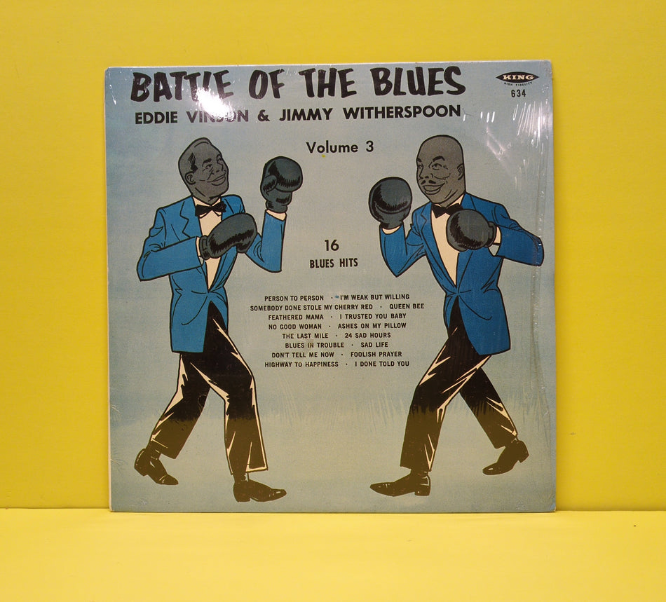 Eddie Vinson & Jimmy Witherspoon - Battle Of The Blues Volume 3 - 1987 - 634 Used - EX - Vinyl