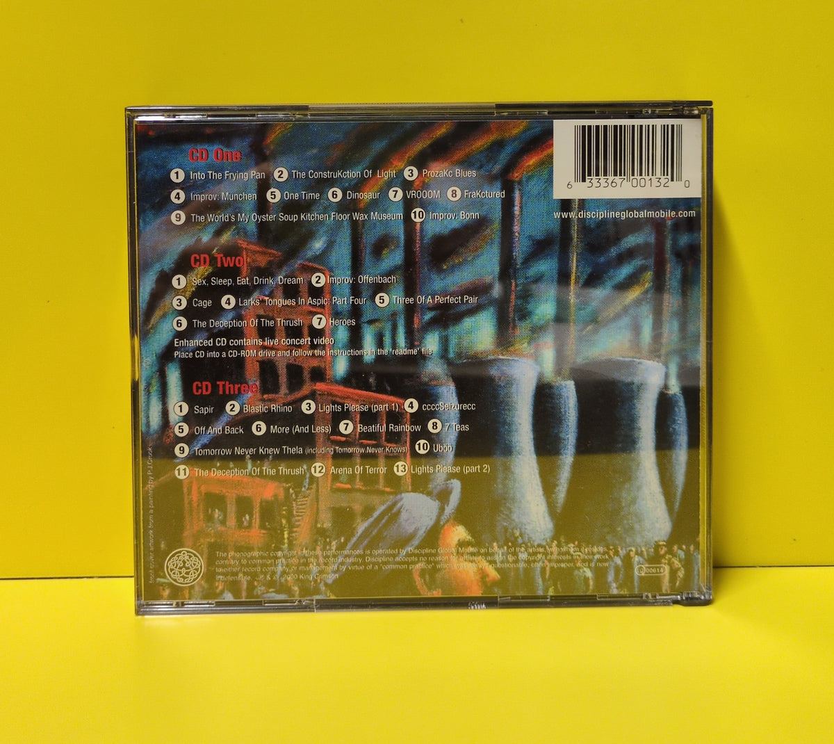 King Crimson - Heavy ConstruKction - 2000 - DGM0013 Used - EX - 3xCD Set