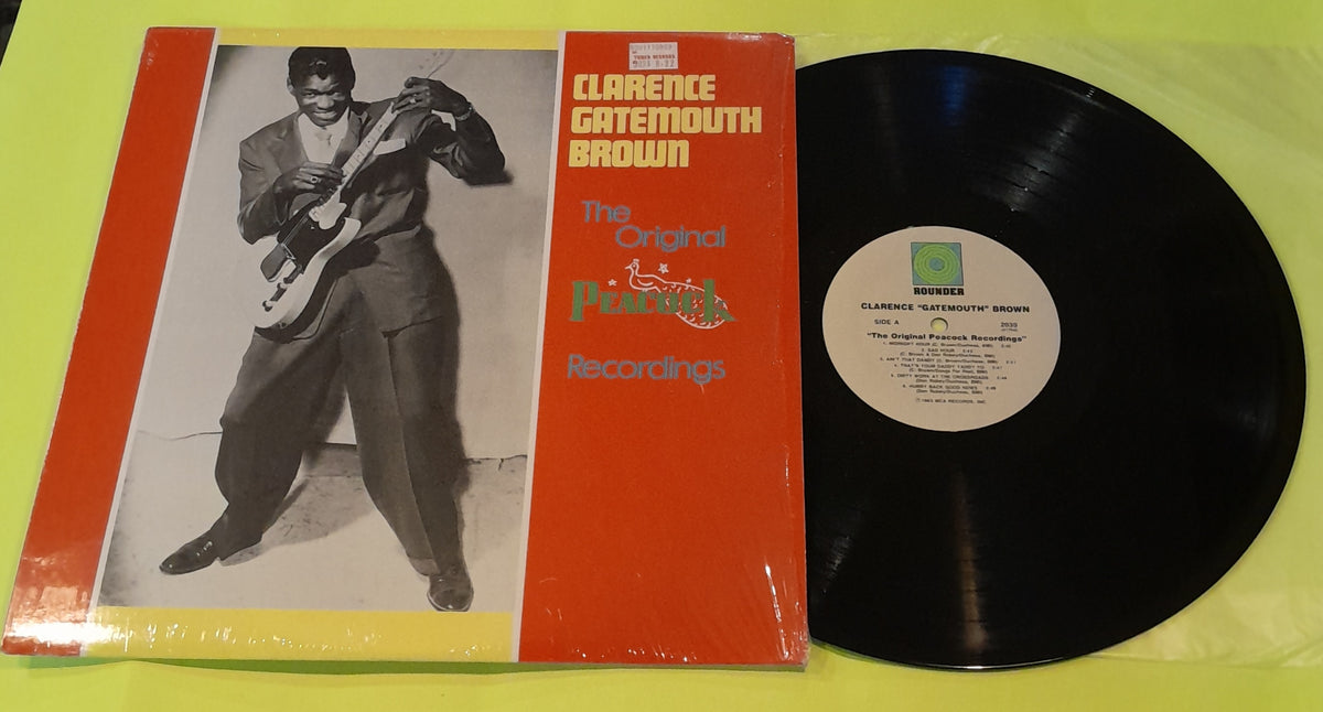 Clarence Gatemouth Brown - The Original Peacock Recordings - 1987 - Rounder Records 2039 Used - EX - Vinyl
