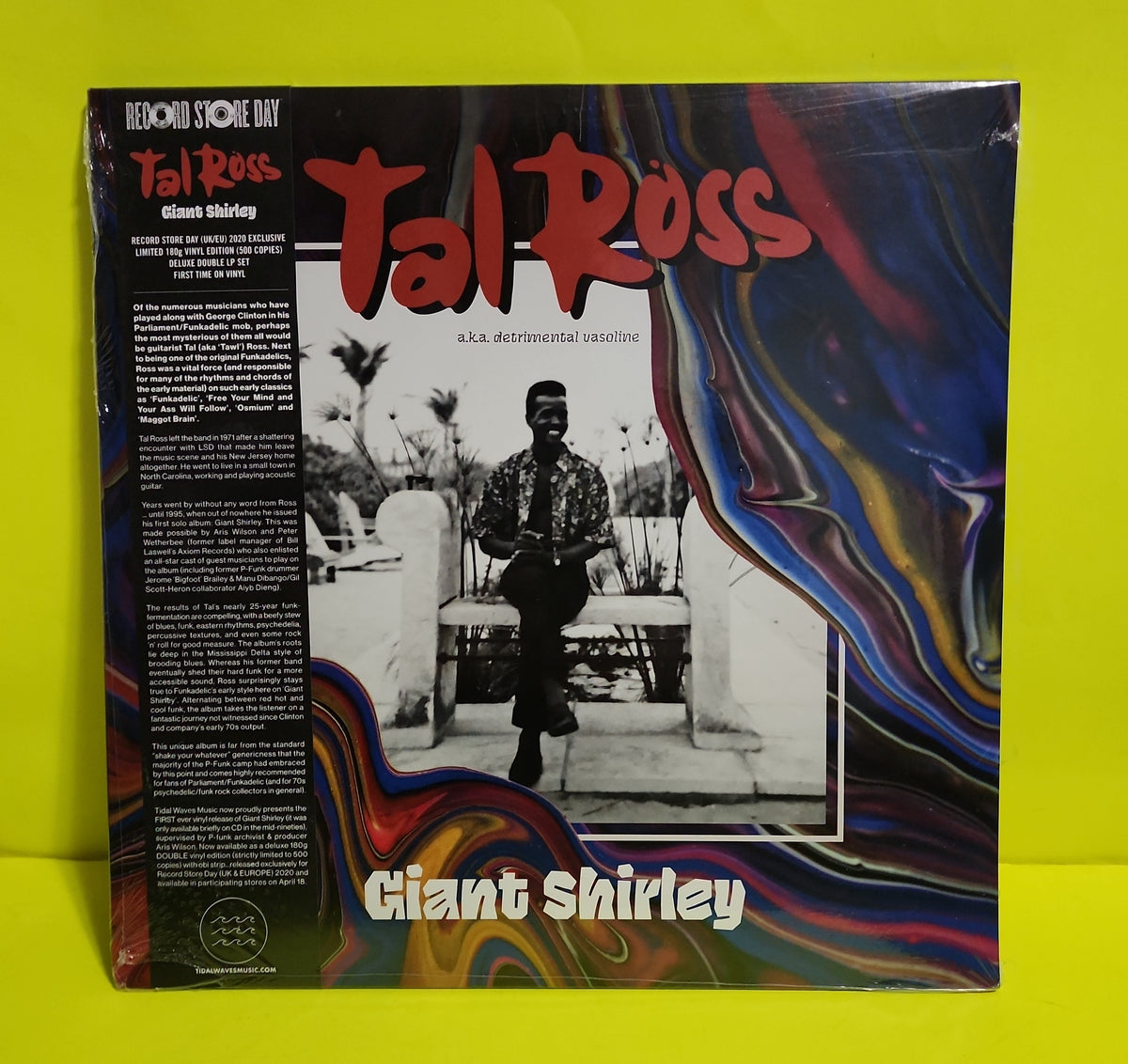 Tal Ross A.K.A. Detrimental Vasoline - Giant Shirley / RSD Limited Edition 500 Copies Released  - 2020 - TWM53 New - Sealed - Vinyl
