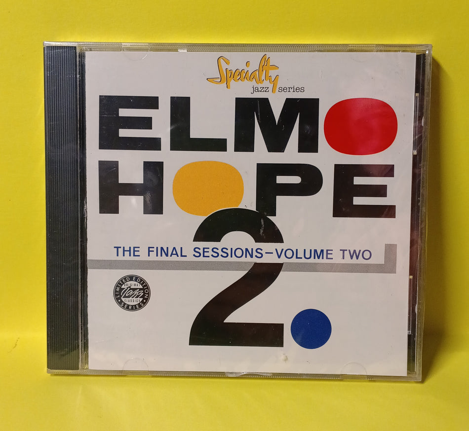 Elmo Hope - The Final Sessions - 1991 - OJCCD-1766-2 New - Sealed - CDs