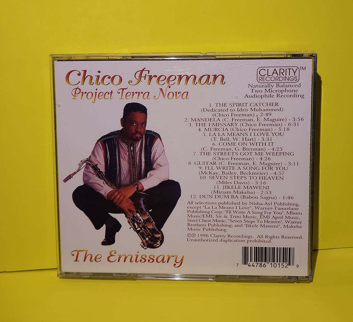 Chico Freeman - The Emissary - 1996 - CCD-1015 Used - EX - CDs
