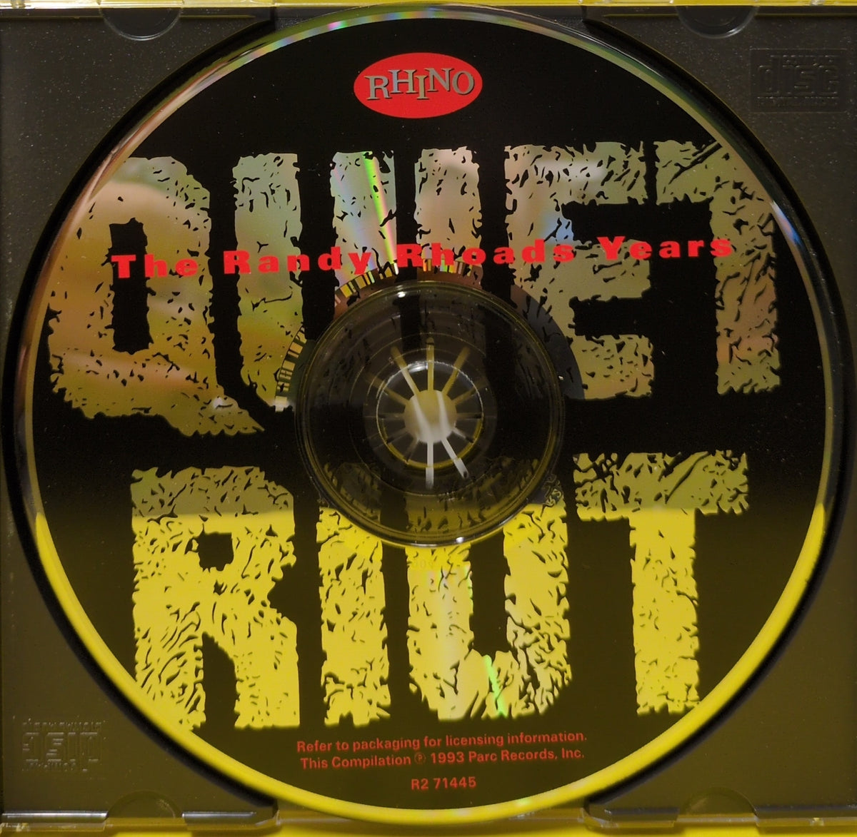 Quiet Riot - The Randy Rhoads Years - 1993 - R2 71445 Used - EX - CDs