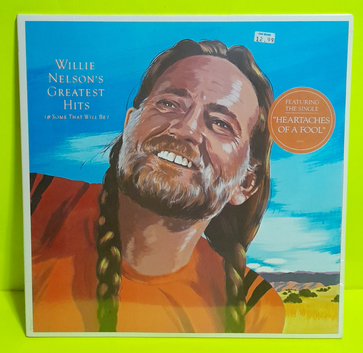 Willie Nelson - Greatest Hits (& Some That Will Be) - 1981 - KC2 37542 New - Sealed - Vinyl