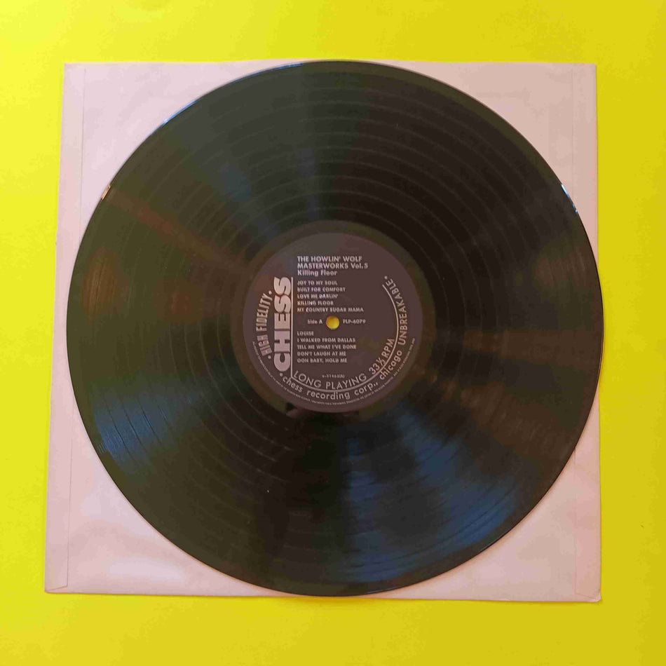 Howlin' Wolf - Killing Floor - Masterworks Vol. 5 (Japan) - 1987 - PLP-6079 Used - VG++ - Vinyl
