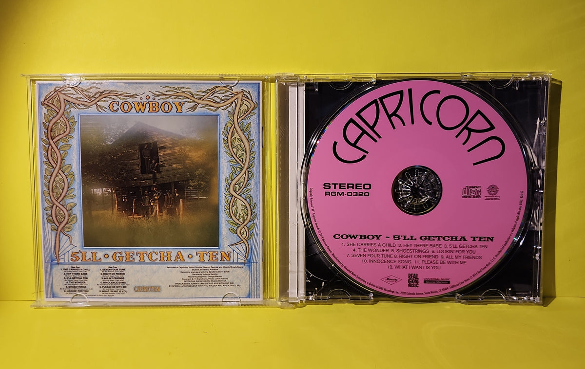 Cowboy  - 5'll Getcha Ten - 2014 - RGM-0320 Used - VG++ - CDs