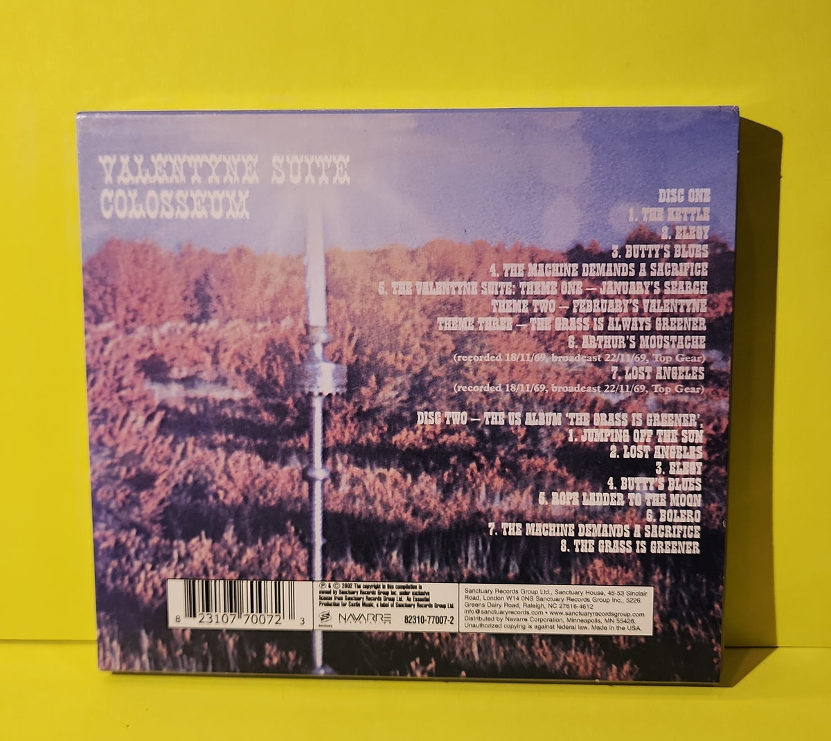 Colosseum - Valentyne Suite (Deluxe Expanded Edition) - 2004 - 82310-77007-2 Used - EX - CDs