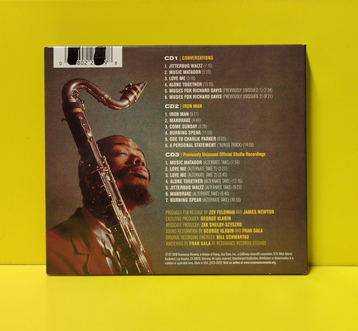 Eric Dolphy - Musical Prophet: The Expanded 1963 New York Studio Sessions - 2019 - HCD-2035 Used - EX - 3xCD