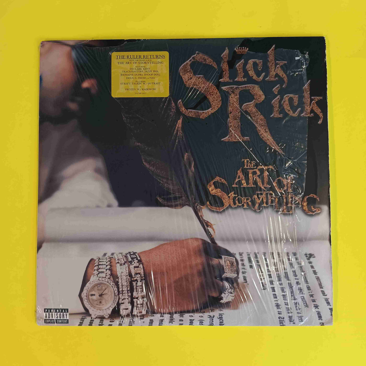 Slick Rick - The Art Of Storytelling w. Shrink - 1999 - 314 558 936-1 Used - VG+ - Vinyl