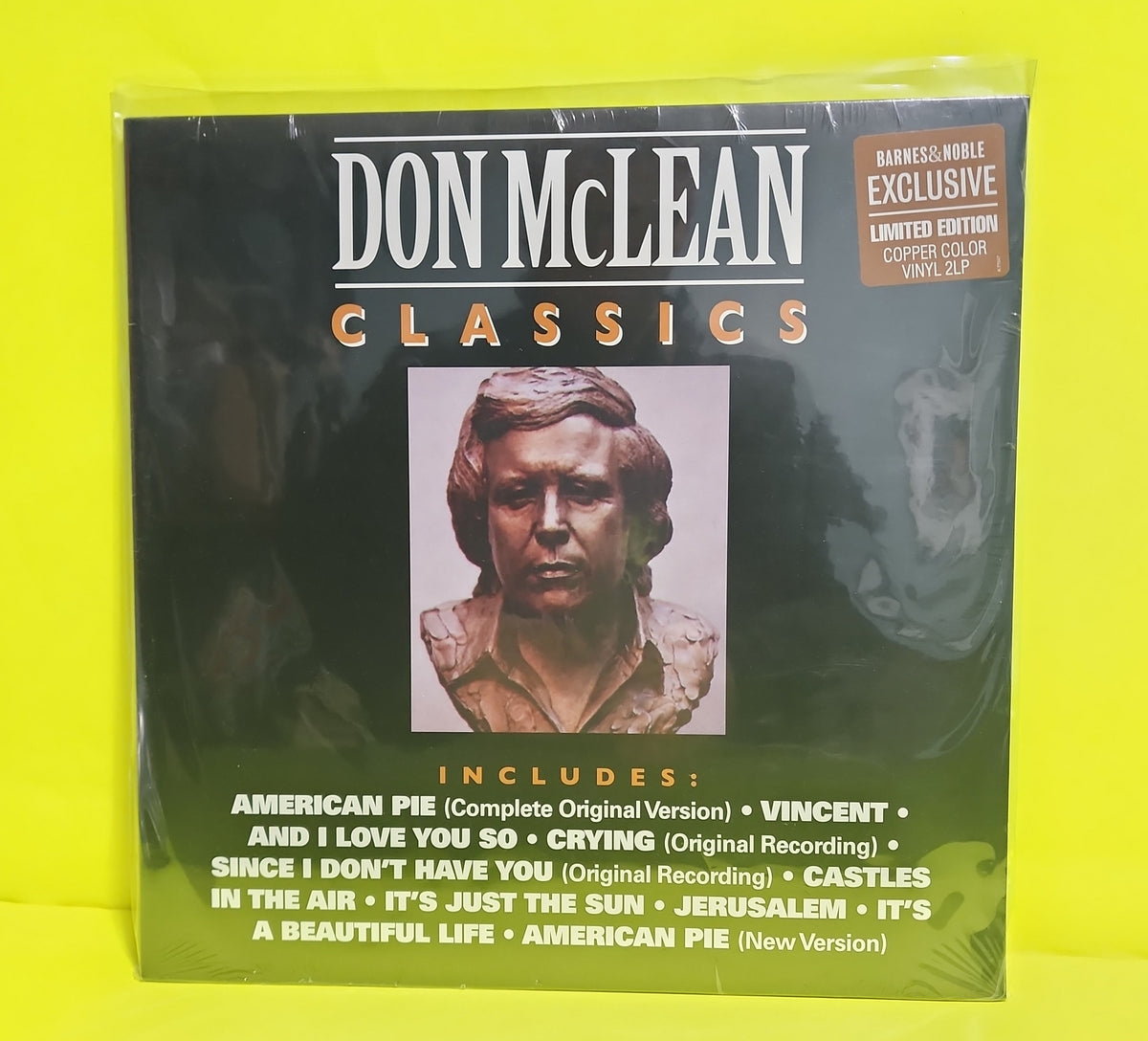 Don McLean - Classics - 2022 - D1-77547 New - Sealed - Vinyl