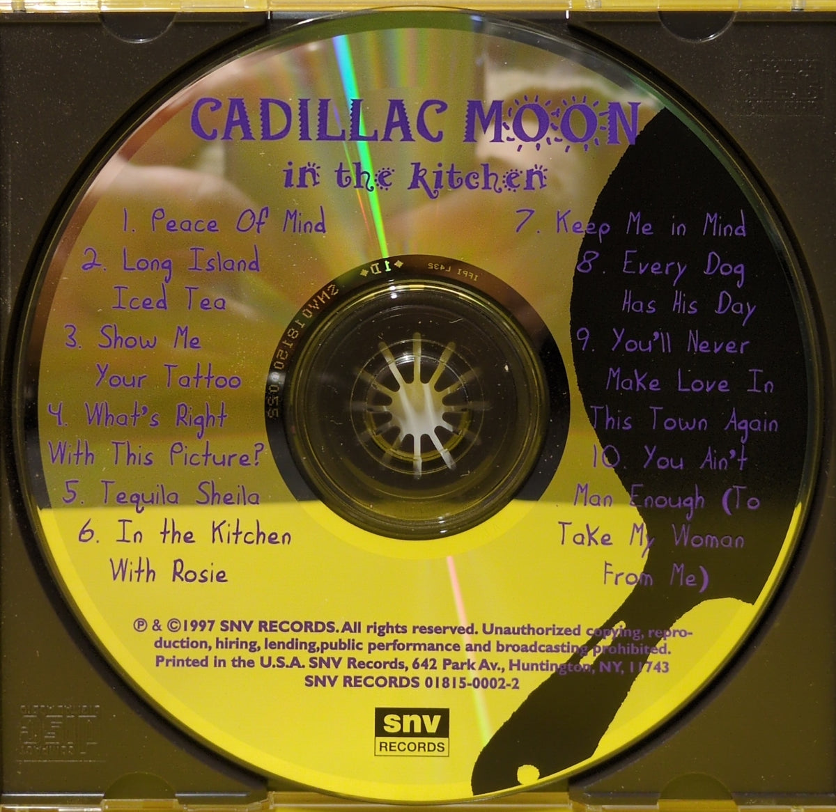 Cadillac Moon - In The Kitchen - 1997 - SNV 01815-0002-2 Used - VG++ - CDs - Promo