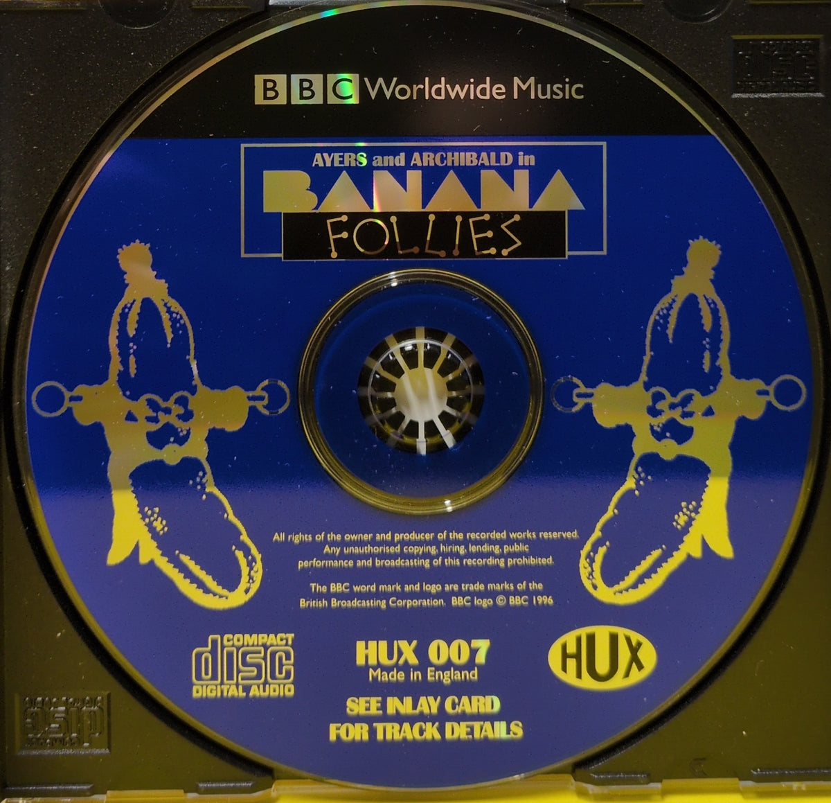 Ayers And Archibald - Banana Follies - 1998 - HUX 007 Used - EX - CDs