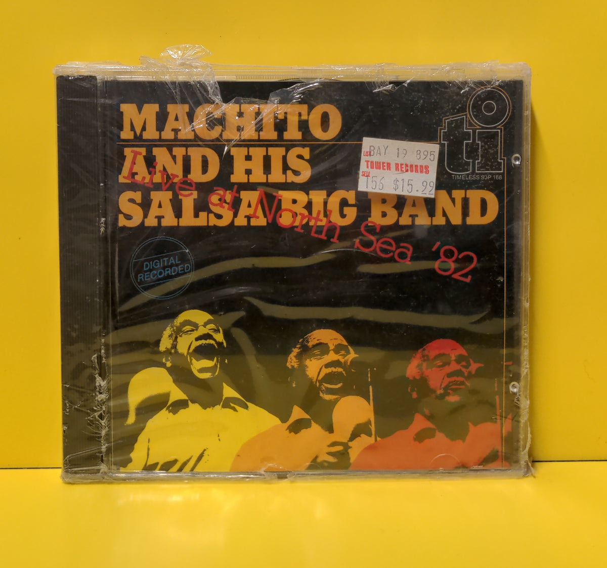 Machito And His Salsa Big Band - Live At North Sea '82 - 1990 - CD SJP 168 New - Sealed - CDs