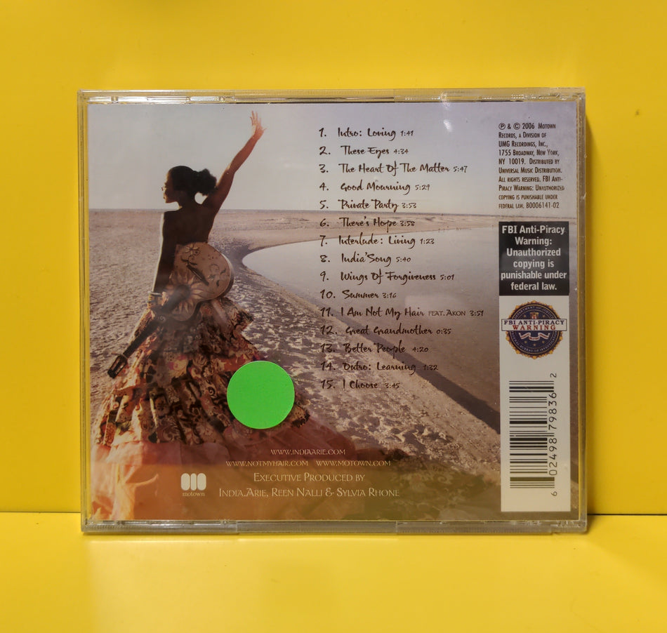 India.Arie - Testimony: Vol. 1, Life & Relationship - 2006 - B0006141-02 New - Sealed - CDs