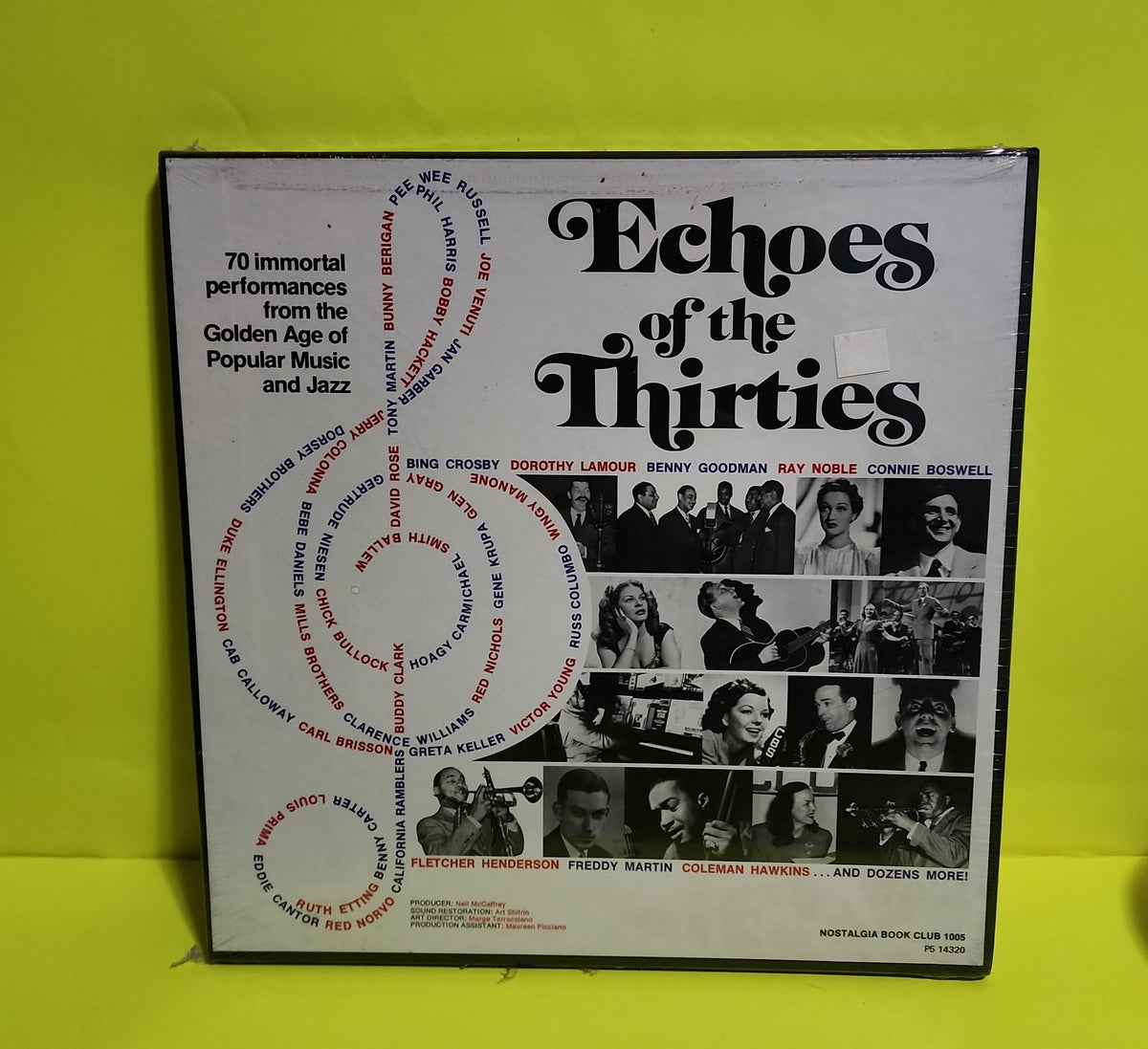 Various  - Echos Of The Thirties - 1977 - P5 14320 New - Sealed - Vinyl