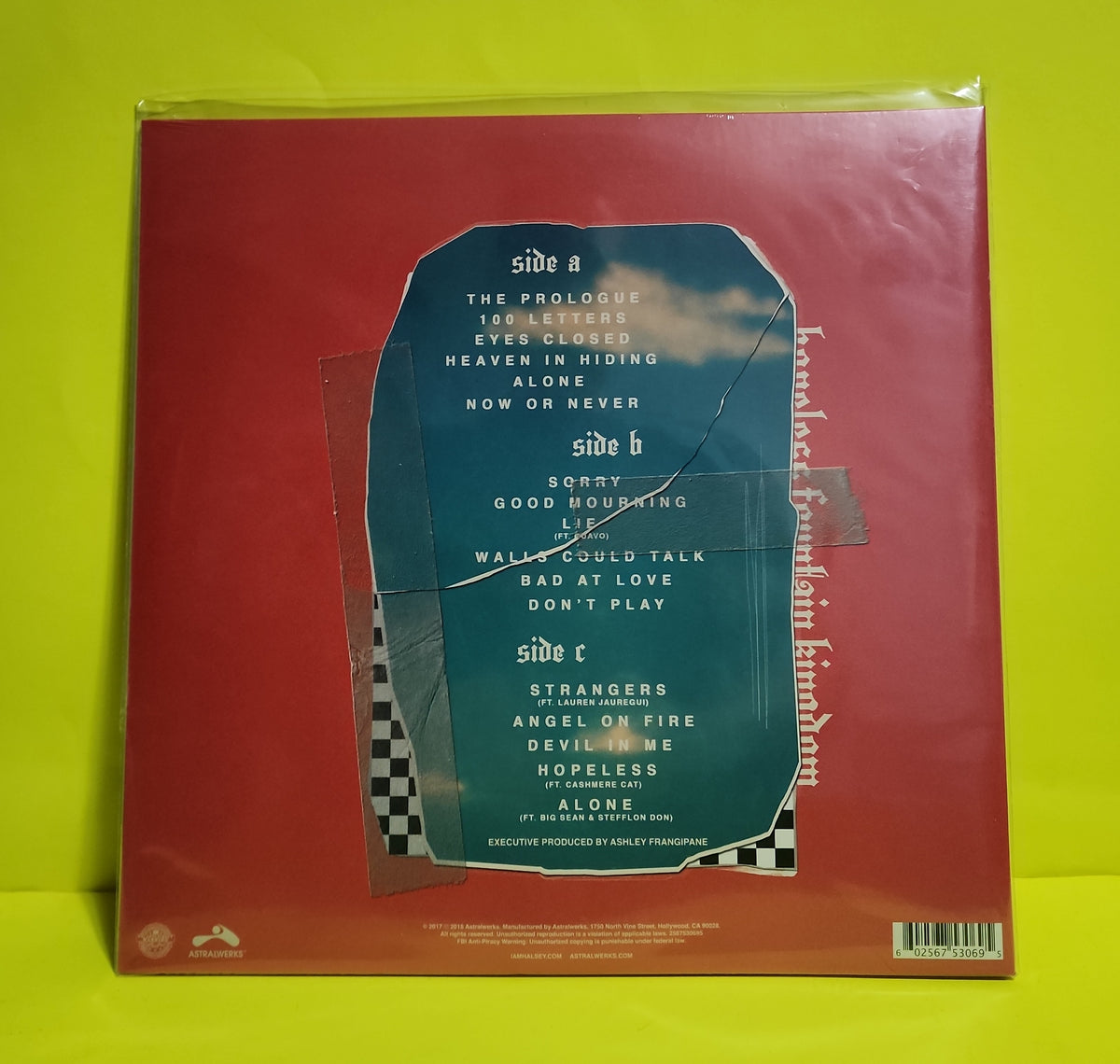 Halsey - Hopeless Fountain Kingdom  - 2018 - 2567530695 ST02 New - Sealed - Vinyl