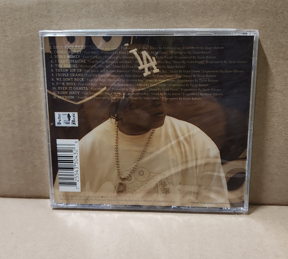 Master P - Living Legend Certified D-Boy - 2005 - GTT 5043 New - Sealed - CDs