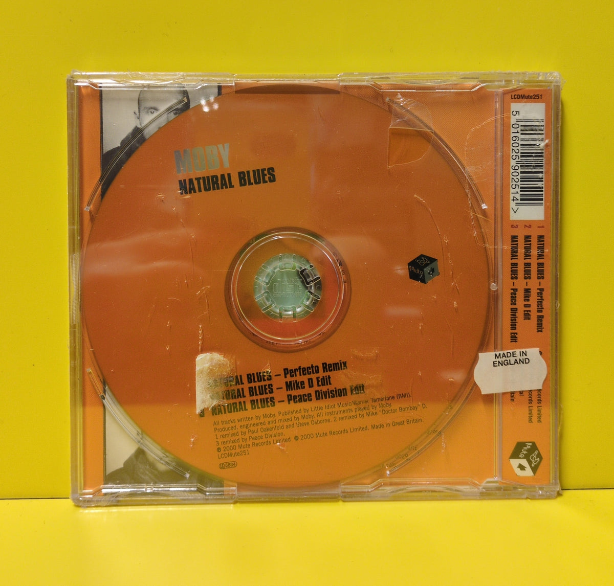 Moby - Natural Blues (Remix) - 2000 - LCDMUTE251 New - Sealed - CDs