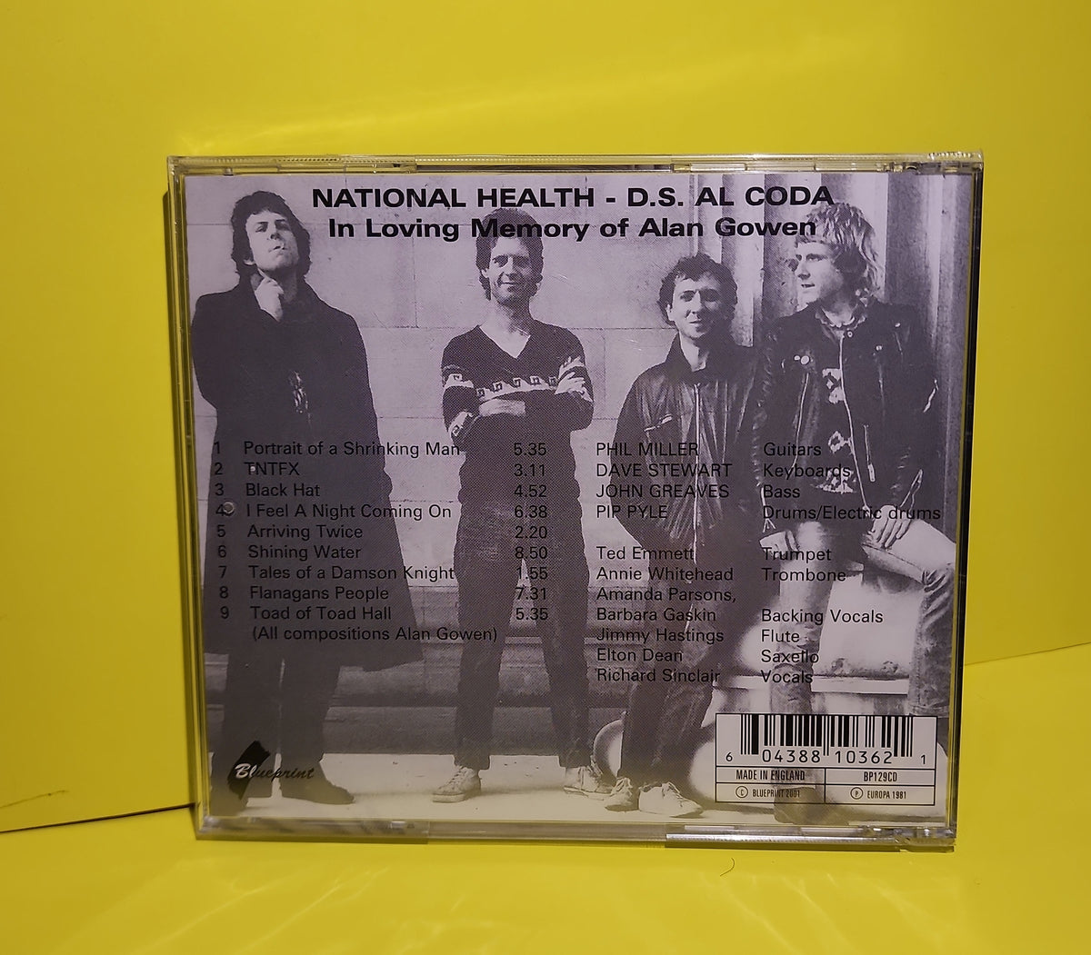 National Health - D.S. Al Coda - 2002 - BP129CD New - Sealed - CDs