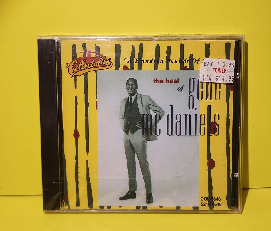 Gene McDaniels - The Best Of Gene McDaniels (A Hundred Pounds Of Clay) - 1995 - COL-5646 New - Sealed - CDs