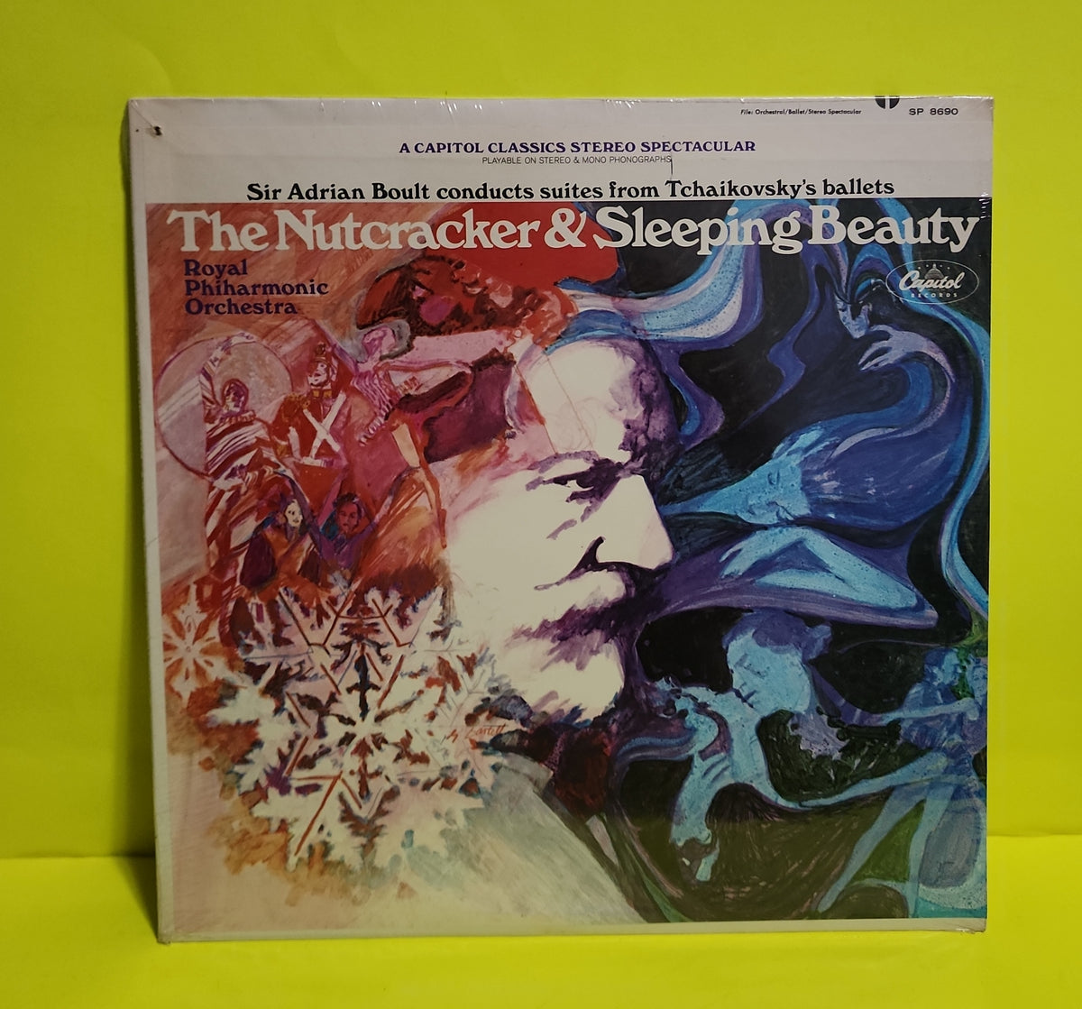 Tchaikovsky, Sir Adrian Boult - Nutcracker Suite - Sleeping Beauty Suite - SP-8-8690 New - Sealed - Vinyl