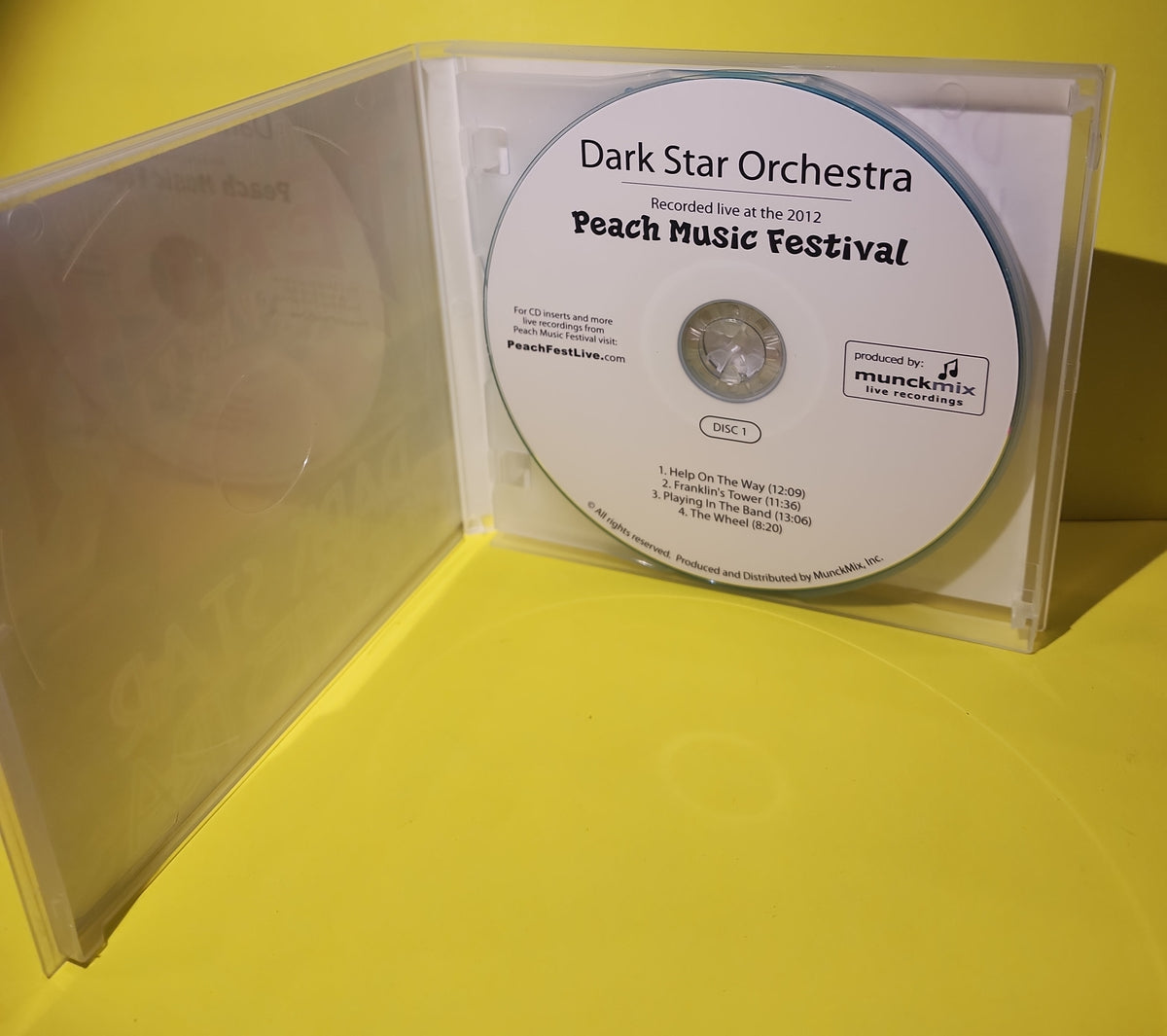 Dark Star Orchestra - Live At The 2012 Peach Music Festival  - 2012 - New - NM - CDs