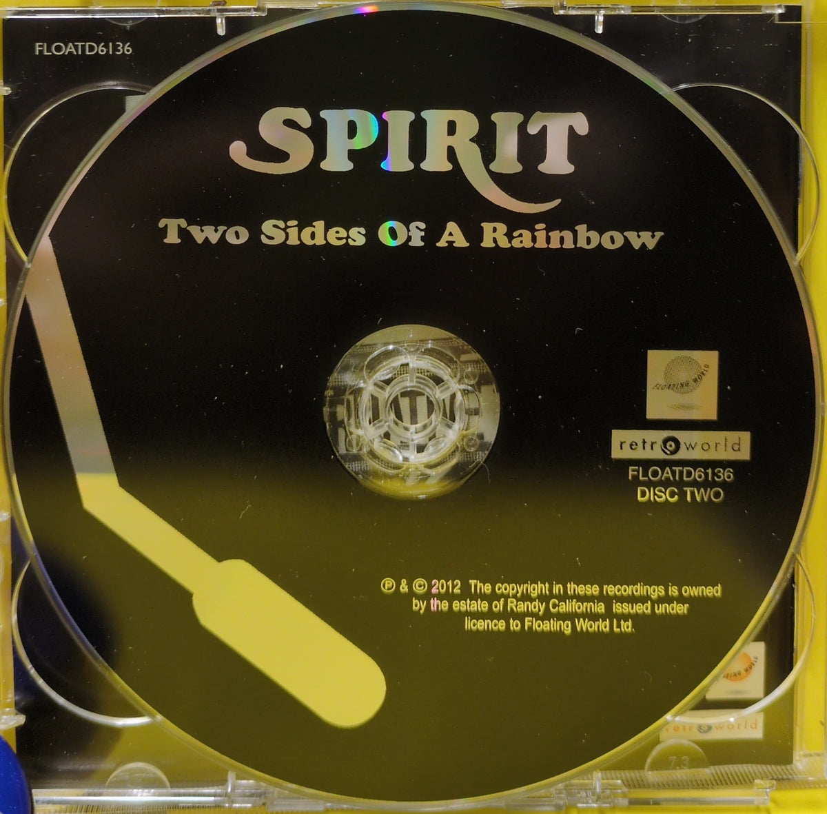 Spirit - Two Sides Of A Rainbow - 2012 - FLOATD6136 Used - NM - 2xCD